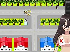 Playing Frank's Adventure 1 in Spanish, an exciting cartoon anime game.