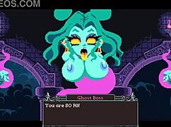 3D game with big tits and femdom action