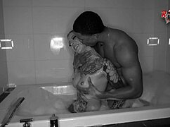 Rocket powers pounds soft cassidy's wet pussy with monster cock in pool.