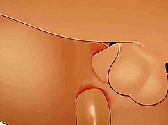 3D Cartoon Hentai Blowjob Ends in Messy Creampie Action Scene