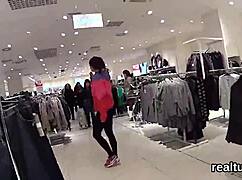 Stellar Czech Teen 18+ Seduced In Supermarket Pov