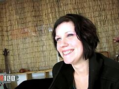 Cute French Girl Feels Nervous in First Porn with Spanish Actor Cum on Face