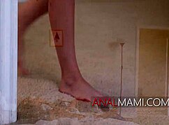 Stepmom in lingerie gives pity anal fuck.