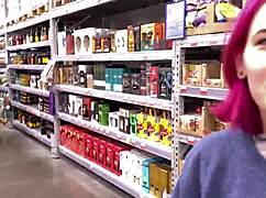 hungry for food? she'll suck and fuck in all positions for it.