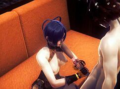 Genshin Impact Hentai - Xianglin Handjob And Anal Uncensored - Japanese Asian Manga Anime Film Game Porn!