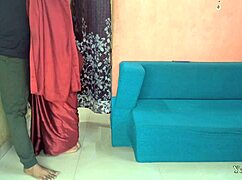 in episode 2, devar fucks bhabhi's shaved pussy while husband watches the homemade cumshot.