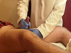 urologist sessions - part 2 with massage and handjob