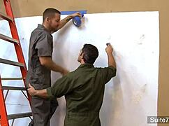 Tattooed Gay Workers Fucking Hard