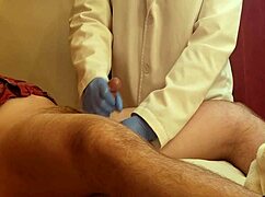 urologist sessions - part 2 with massage and handjob