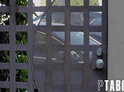 chad alva dominates charlotte sins with blowjob and ass pounding in hardcore african teen scene