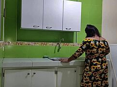 Stepmother Revenge Fuck In Kitchen