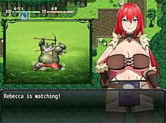 rebecca saves her love from bandits in nasty curses part 1