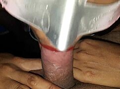 Petite Mexican Amateur Intensely Sucks Dick and Swallows Cum