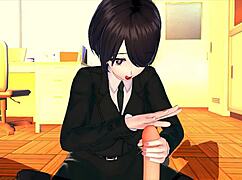 Boss Trains Employee Hard in Hentai