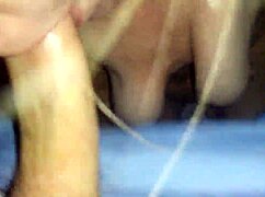 Petite blonde blow job