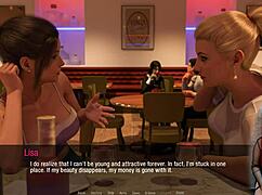 kate plays college game with coed babe