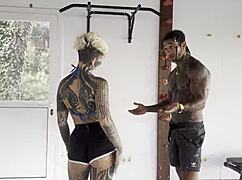 I watch petite sensi pearl squirt all over with her tiny tits