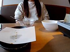 Intriguing japanese milf homemade video over two days.