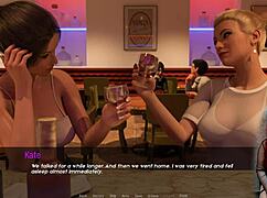 kate plays college game with coed babe