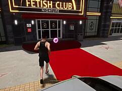 fat french curvy babe in video game hentai cumshot