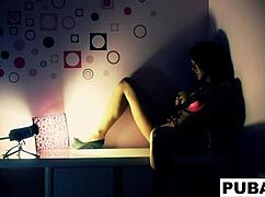 Capri and Dahlia Finger Tight Pussys in Hot Lesbian Action