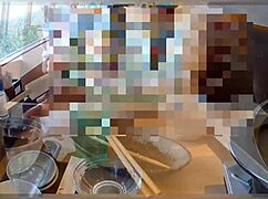 Intriguing japanese milf homemade video over two days.