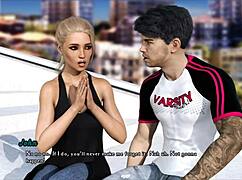 Erynn finds out in intertwined hentai with big tits and ass