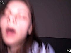 Wow! Couch Potato Girlfriend Gets Wildly Penetrated After Netflix