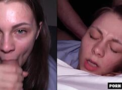 Wow! Couch Potato Girlfriend Gets Wildly Penetrated After Netflix