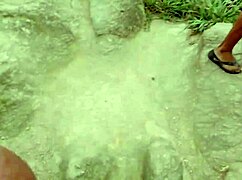 Young Carioca Girl Taken to Beach for Orgy in Woods, Caught Fucking