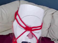 spicy chick brought to anus asylum for painful treatment, oops i mean anus asylum