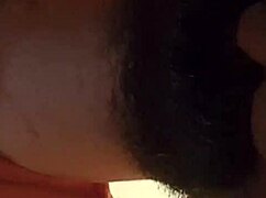 Latina freak licks big cock with tattoos