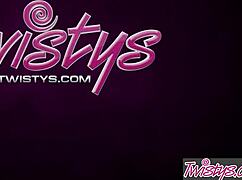 I can't stop watching Emily Addison, the bedroom babe, in solo action at Twistys