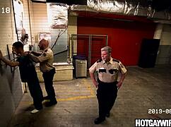 Two inmates got caught screwing around in gay porn