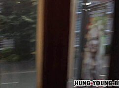 My spunky arsehole got fucked over n over by members of the public