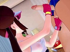 Mei rosa visits the nurse in adult sportswear