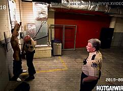 Two inmates got caught screwing around in gay porn