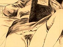 Vintage Erotic Drawings From Comics And Anime Hentai