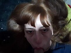 Watch the teen suck her stepbrother's big cock?