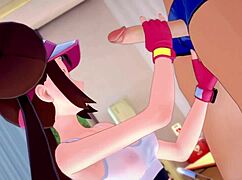 Mei rosa visits the nurse in adult sportswear