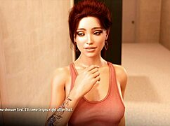 Detailed hentai scenes from A O A Academy episode 33