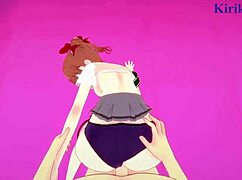 does kuroko shirai fuck mikoto misaka intensely in pov hentai?