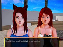 is this my new family with small tits playing games?