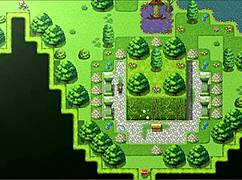 Pink-haired demongirl in Succubus Covenant hentai sex scene riding monster cock.