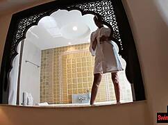 Asian teen intensely pleases her European boyfriend's big cock