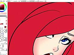 speed drawing miss fortune hentai style from league of legends