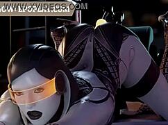 3D Animation: Shy Virgin Babes Thumped by Huge Cock