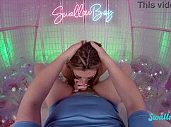 Addison Vodka Deepthroats Big Cock Sloppily