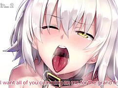 Hentai Joi - Jeanne Darc Humiliates Me Fast. I Feel So Weak with Her Femdom Cucking!