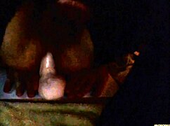 Sissy Whore Rides Thick Dildo